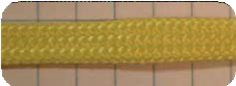 Gold Kevlar Boot Lace